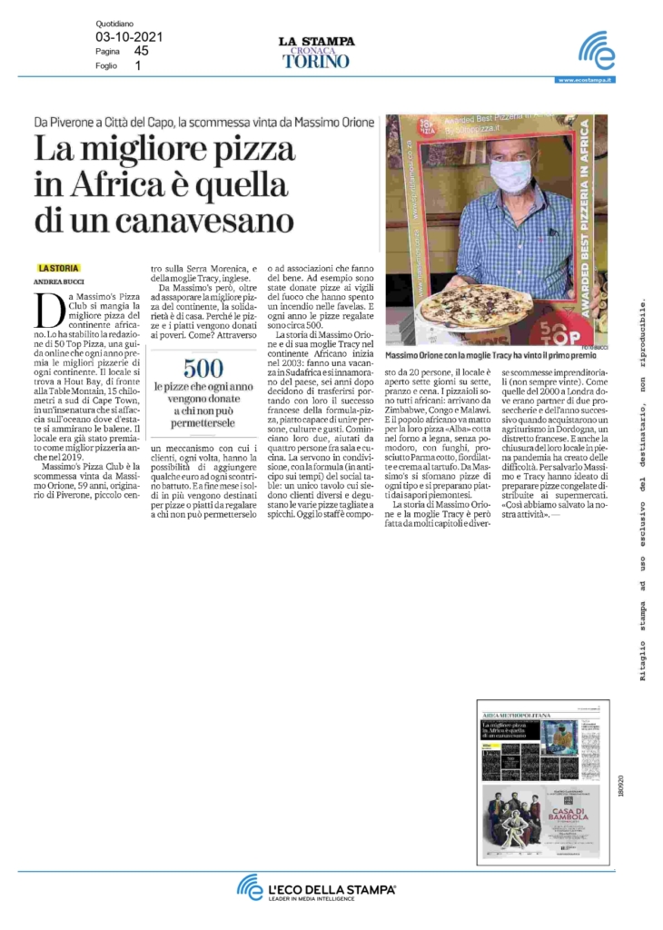 La Stampa_03/10/2021