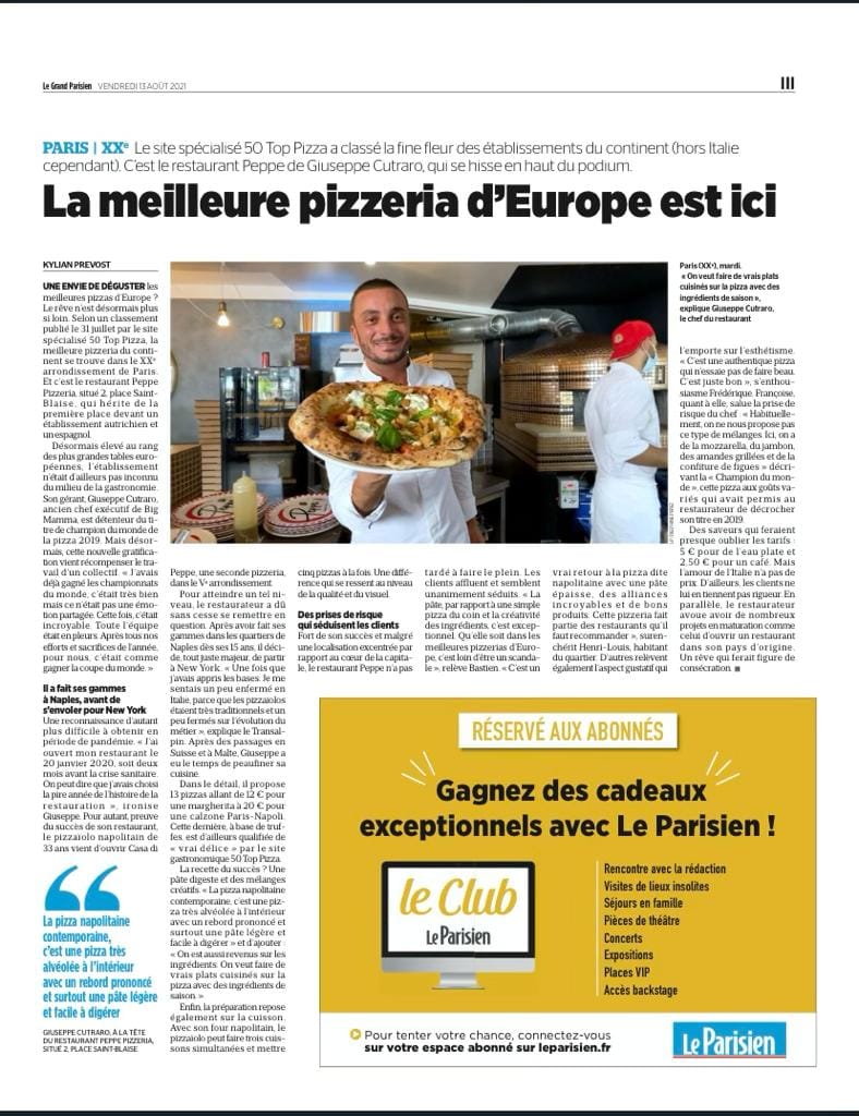 Le Parisien - Agosto2021