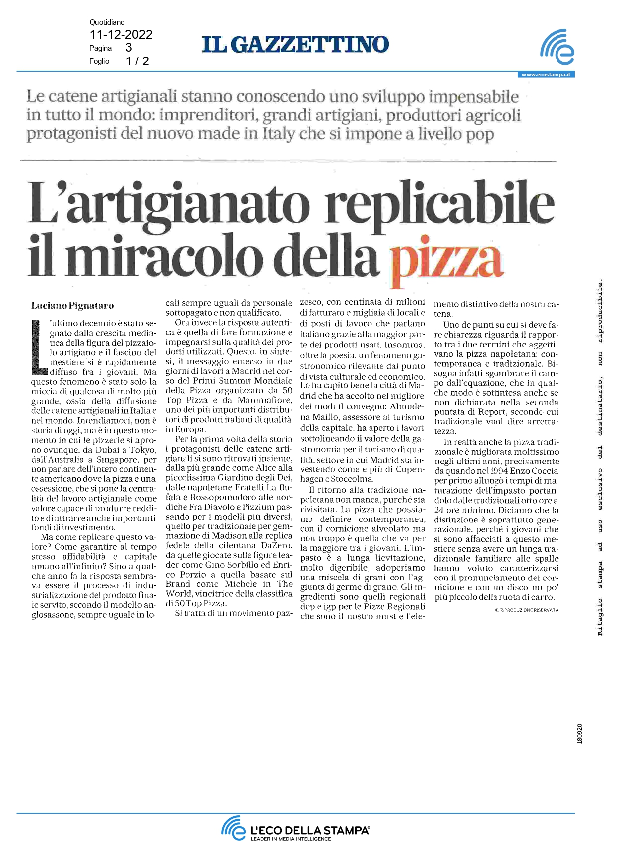 Il Gazzettino - Dicembre 2022 - 1