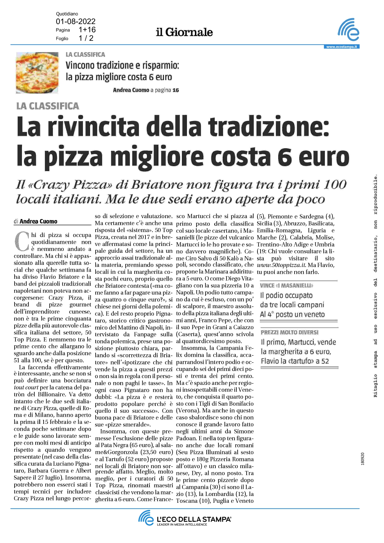 Il Giornale - Agosto 2022 - 1