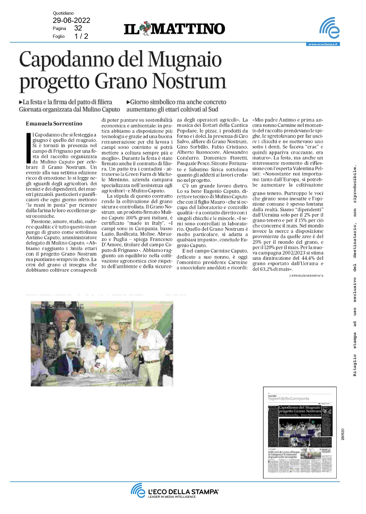 Il Mattino - Giugno 2022 - 1