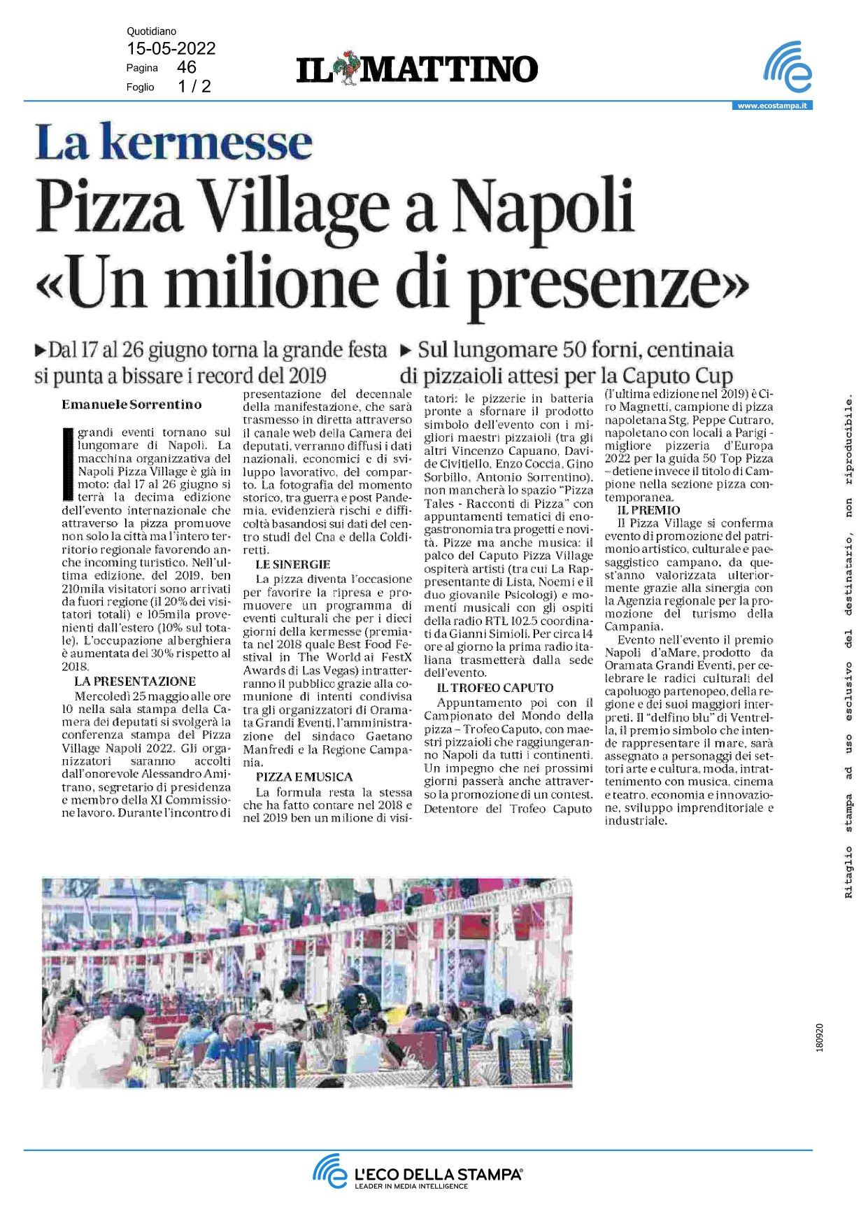 Il Mattino - Maggio 2022 - 1