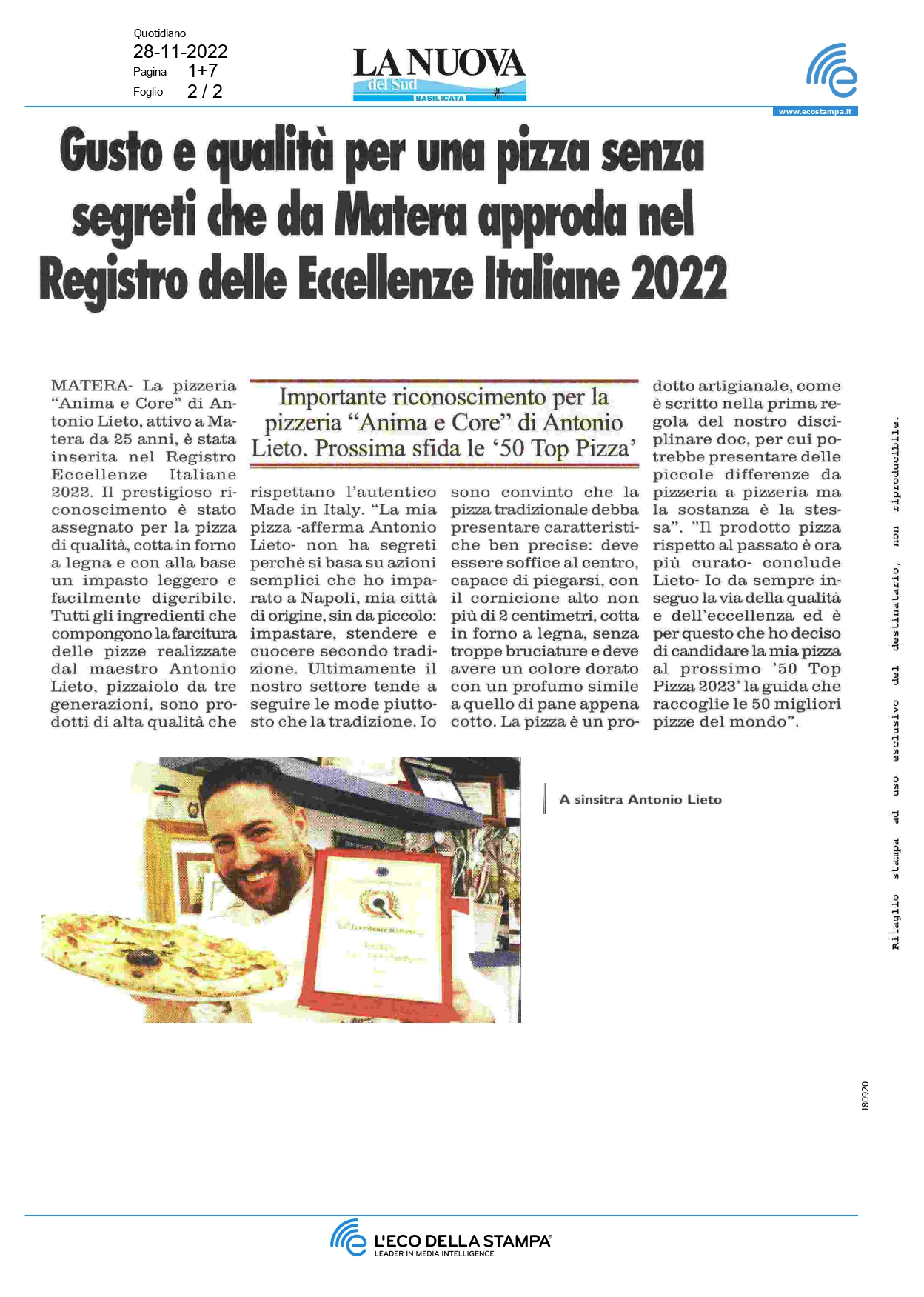 La Nuova del Sud - Novembre 2022 - 2